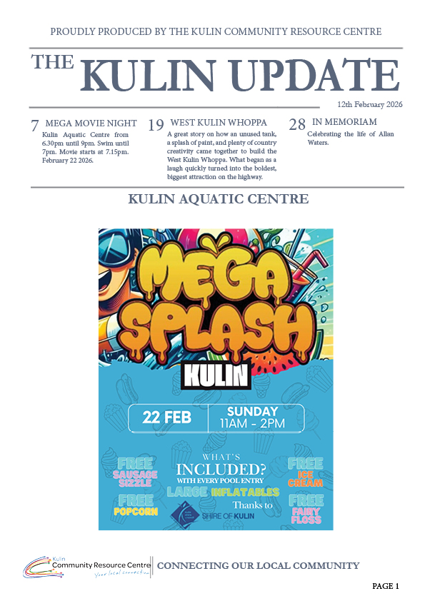 The Kulin Update 12 February 2026