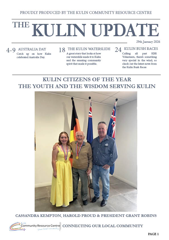 The Kulin Update 29 January 2026