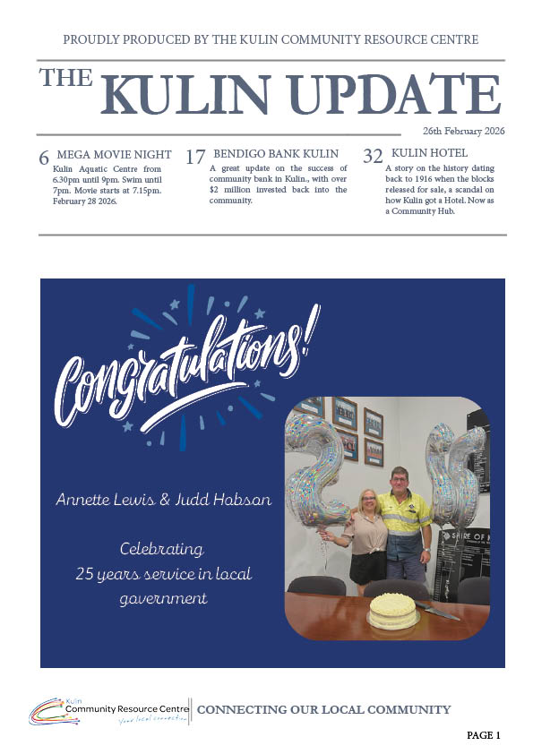 Kulin Update 26 February 2026