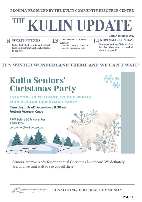 Kulin Update 24 November