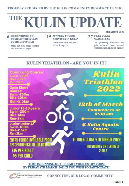 Kulin Update 3 March 2022